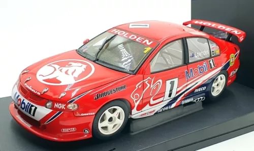 Red Holden Racing Team race car diecast model with number 1 decals