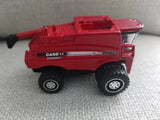 2009 Matchbox Case IH Combine Harveset, Red, Diecast, 1/64 scale, missing parts Parts