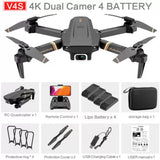 Drone 4k HD Wide Angle Camera 1080P WiFi fpv Drone Dual Camera Quadcop ter Drone