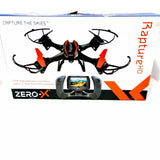 FPV quadcopter drone with controller, in retail box