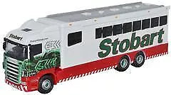 Eddie Stobart Scania 420 diecast horsebox truck model, 1:76 scale