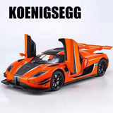 1:24 Koenigsegg ONE 1 One:1 Alloy Diecast Toy Car Model Pull Back Children Gift Parts