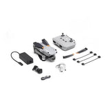 Quadcopter drone kit with controller, batteries, and mounting accessories