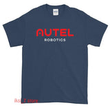 Unisex T-shirt in dark blue with red AUTEL ROBOTICS logo front print
