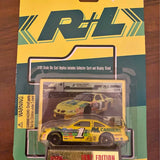 a 1:64 scale diecast replica of a NASCAR stock car sponsored by R+L Carriers w/Xtra Large R+L Tshirt Memphis TN