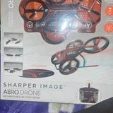 Sharper Image Aero rechargeable LED stunt drone with controller, on box
