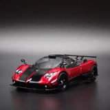 PAGANI ZONDA CINQUE SUPER CAR ROSSO DUBAI 1/64 SCALE DIORAMA DIECAST MODEL CAR Parts