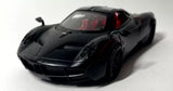 PAGANI HUAYRA MATT BLACK W/RED INTERIOR 1/24 DIECAST MODEL CAR BY MOTORMAX 79502 Parts