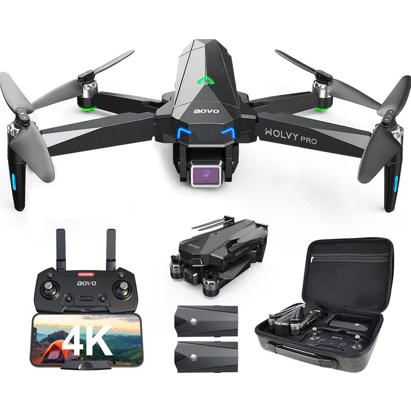 New W11 Clovis CA Professional FPV Drone with HD Camera 4km Image Transmission Distance Remote Control