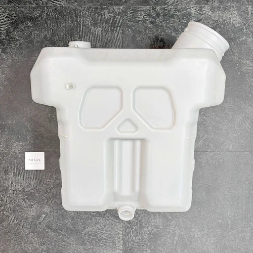 DJI T30 spray tank reservoir, white plastic with lid and outlet