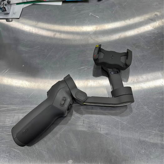 DJI Osmo Mobile 3 handheld gimbal with phone clamp, black