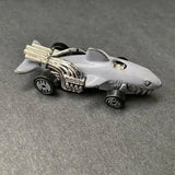 Collectible Vintage Hot Wheels Grey Sharkruiser Car Diecast Shark Vehicle Ships to you