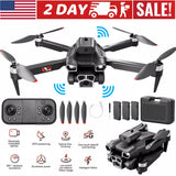 Brushless Drone With 8K HD Triple Camera WiFi Quadcopter Obstacle Avoidance Drone