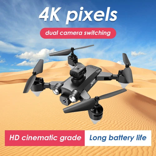 RC Drone with 8K HD Dual Camera WiFi FPV Foldable Quadcopter +3 Battery 2023 New Drone