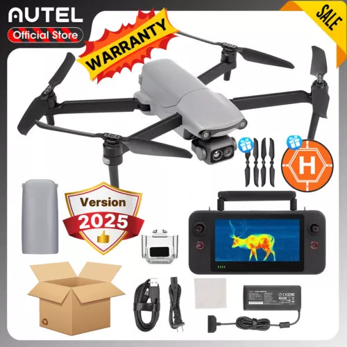 Autel EVO Lite 640T thermal drone with compact controller and camera module