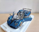 1:18 LCD Pagani Zonda HP Barchetta BLUE CARBON autoart huayra bc r evo DIECAST Parts