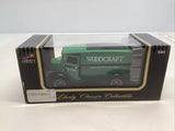 Liberty Classics diecast Woodcraft truck model, green, in retail box