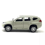 Mitsubishi Pajero Sport Diecast Car Scale, Collectible Toy Cars,light gray, 1/36 Toy