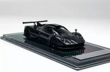 U2 1:64 Black Carbon Zonda 760LH Racing Sports Model Diecast Resin Car New Parts
