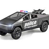 DIECAST METAL CYBERTRUCK POLICE CAR Sylvester GA
