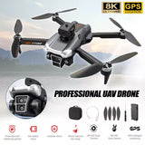 5G 4K WiFi FPV Camera Drone Auto Return EIS Triple Camera 6 Axis Gyro Stable Drone