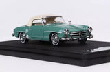 GFCC 1/64 Scale Mercedes-Benz 190 SL 1957 Green Diecast car Model Toy Gift Toy