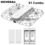 White HOVERAir X1 Combo Self-Flying Camera 120g Pocket-Sized Drone Palm Takeoff Drone