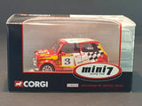2001 Corgi 1:36 Scale Rally Decal Diecast Mini Model Car - CC82202 Steve Bell Toy