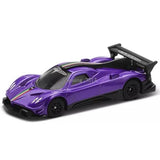 1:64 Pagani Zonda Revolucion Model Car Diecast Toy Cars Gifts for Boys Purple Parts