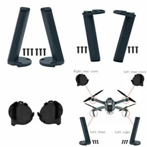 DJI Mavic Pro landing gear legs and protective covers set, four pieces