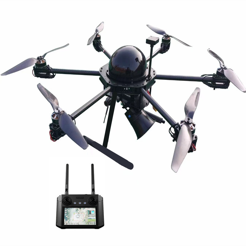 ZL600-3KG Payload Drone Industrial Drone 30mins 5KM Large Foldable Cargo Delivery Drones With Camera/Megaphone/Drop System Drone