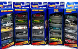 HOT WHEELS 5 New Gift Pack LOT Diecast 25 Cars Truck Garage Max Steel Music Set Parts