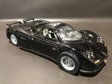 Pagani Zonda C12, Black - Motor Max 73272L - 1/24 Scale Diecast Model Toy Car Parts
