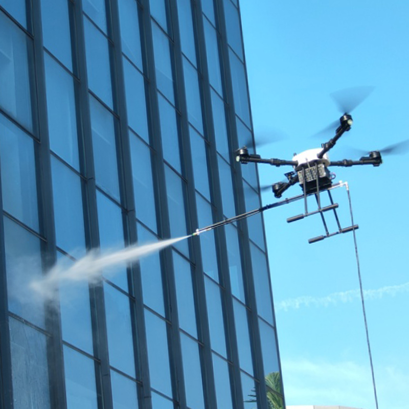 JIUSI D15 Professional Crop Protection Drone Window Cleaning Agriculture Spray with 15km Image Transmission Made of Plastic Drone