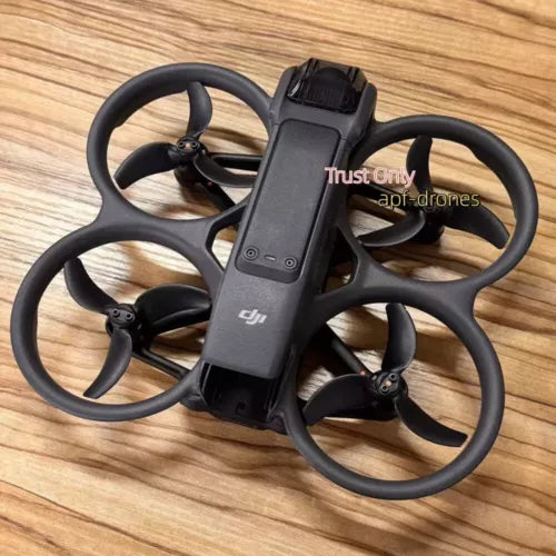 DJI Avata 2 drone with four propellers and foldable arms