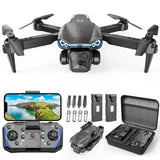 Drone with Camera 1080P HD, FPV Foldable Drone for Adults Kids, One-Key Take ... Drone