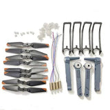 XT9 Spare Parts Propellers Guards Gear Motor Fit For RG107pro Drone Accessories