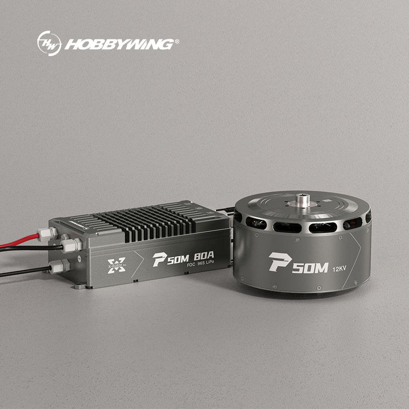 Brushless DC motor with cooling fins, circular housing, and mounting shaft