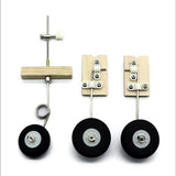 SU27 KT Board Aircraft Metal Landing Gear With Front Wheel Steering for Fixed-wing Aircraft Model Aircraft Fighters Parts Drone