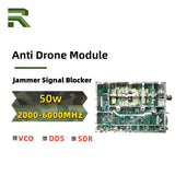 Anti drone jammer module with PCB, 50W, 2000-6000MHz frequency range