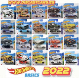 Hot Wheels Basic Basics MAINLINE 2022 Diecast 1/64 - CHOOSE YOUR CAR Parts