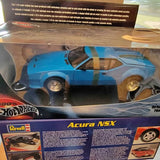 Hot Wheels 1:18 die-cast De Tomaso Pantera sports car, blue