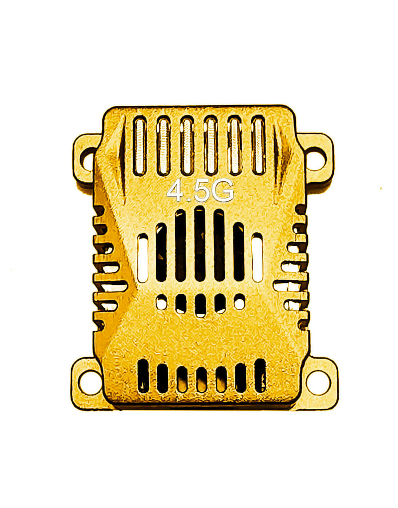Gold 4.5G VTX module with pin and mounting connectors