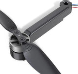 Drone arm replacement part with propeller hub and motor mount, dark gray