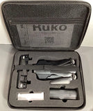 GPS FPV camera drone in a zippered hard-shell carrying case with foam insert