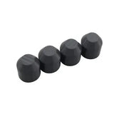 Motor protective dust cover set, four dark cylindrical caps