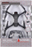 Ascend Aeronautics ASC-2400 HD Video Drone Black Compact Folding Frame 720P HD Drone
