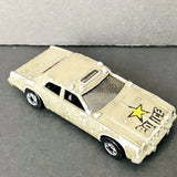 Collectible Vintage Color Changer 1977 Star Taxi Police Patrol Car Diecast Cop Car Made In Malaysia Ships to you