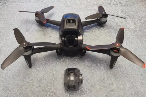ORIGINAL DJI FPV Camera Drone Aircraft Body Only - 90% new Drone