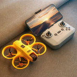 V66 Mini Drone Optical Flow Localization Three Obstacle Avoidance Aerial Photography Small RC Quadcopter for Beginners Drone